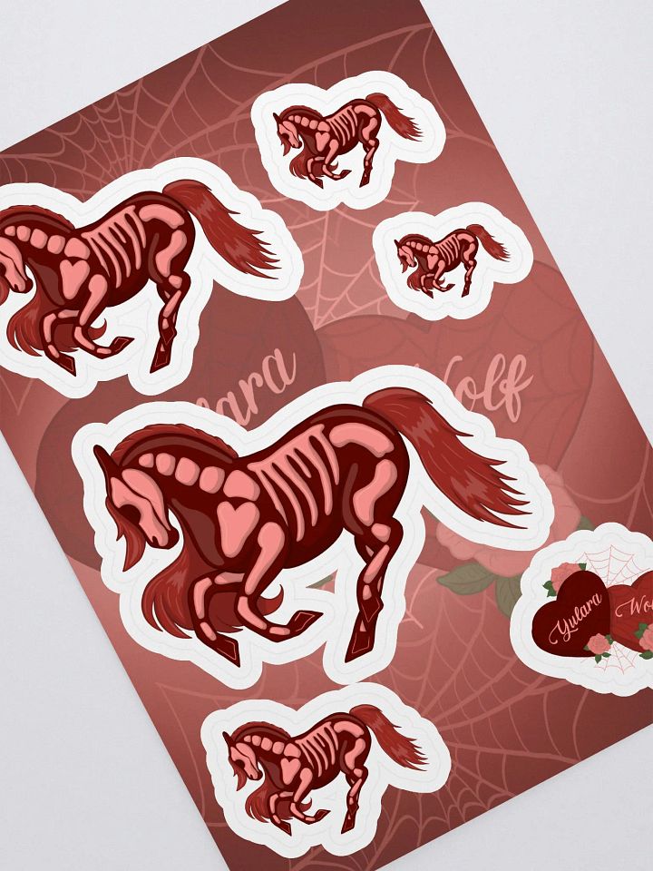 Skelly Horse Stickie product image (1)