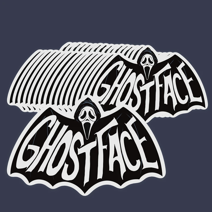 Ghostface (Batman ‘66 Mashup) Sticker product image (1)