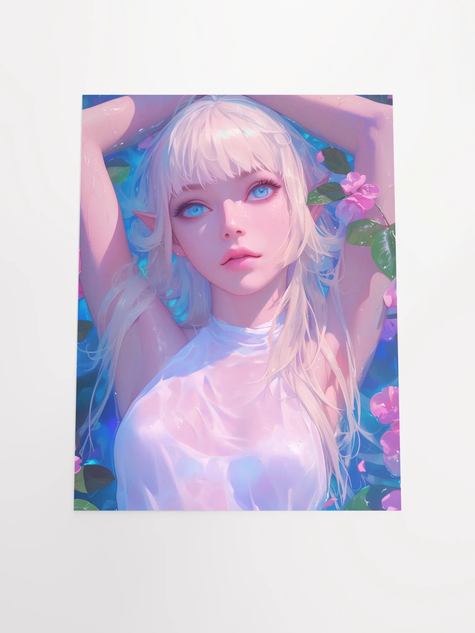 Floral Fantasy Anime Poster product image (7)