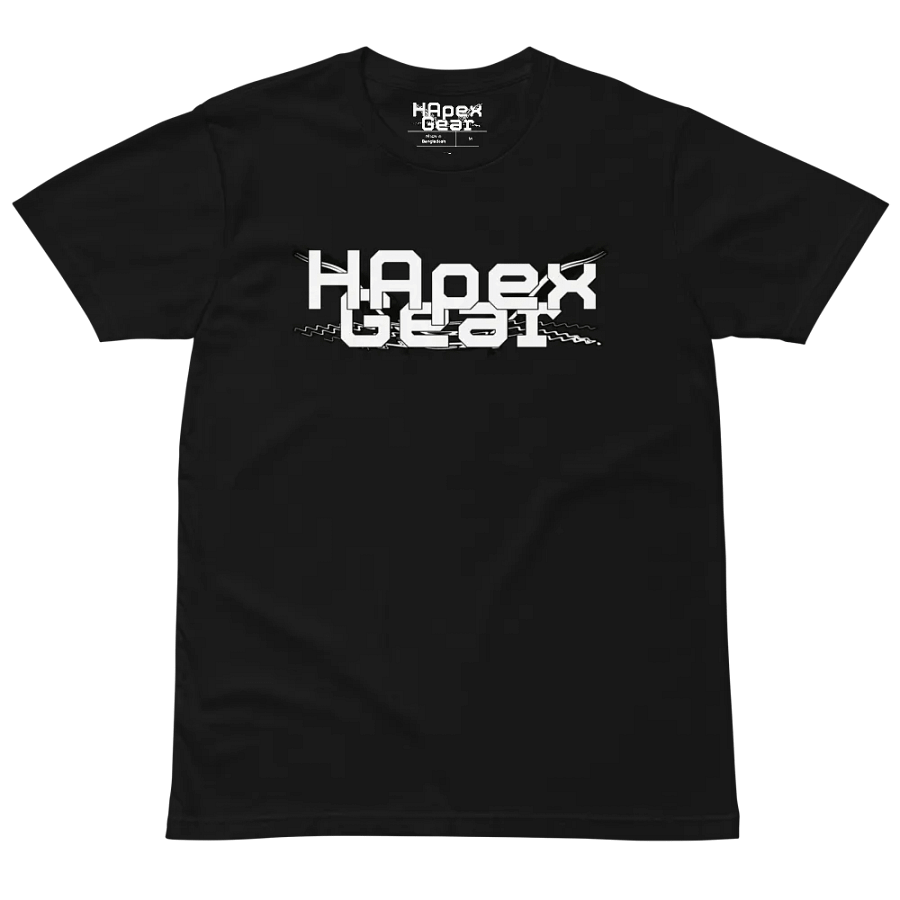 Unisex Premium T-Shirt - Print Embroidered Logo - White HApex Gear White Logo product image (10)
