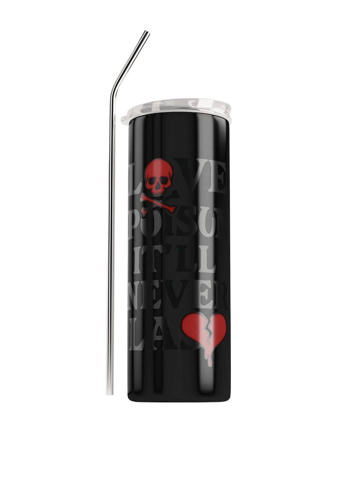 love like poison stainless steel tumbler product image (1)