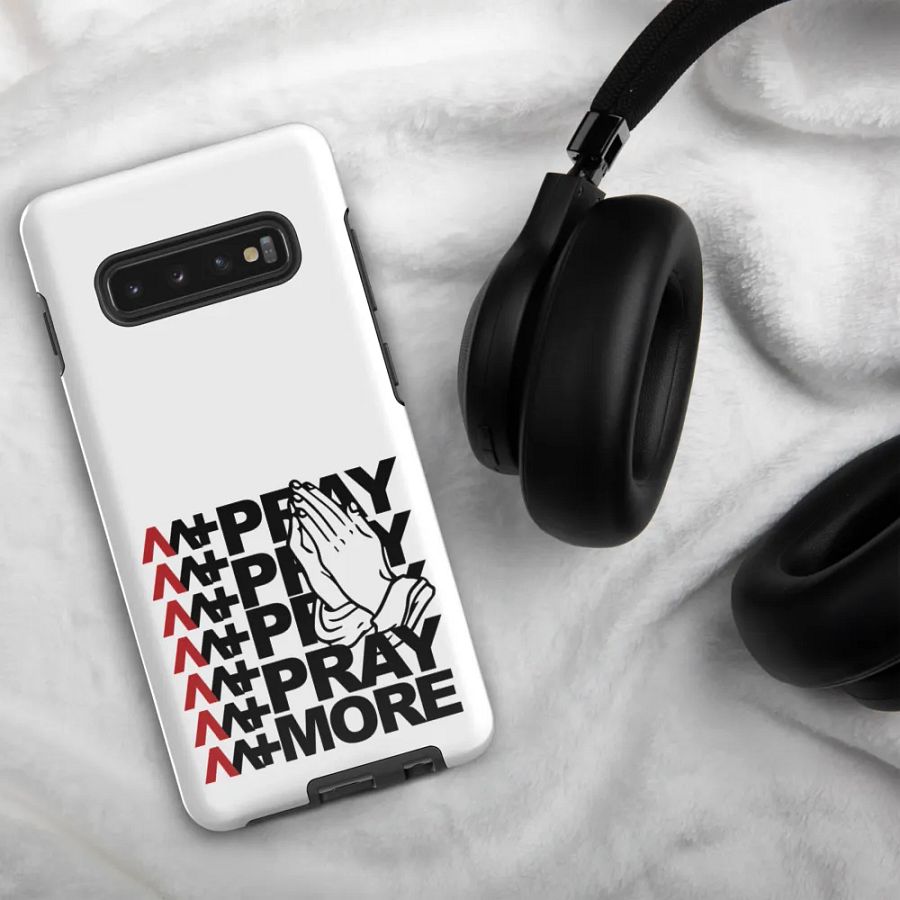 'PRAY MORE' Phone cover product image (4)