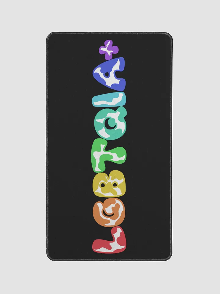 LGBTQIA+ Desk Mousepad BLACK product image (1)