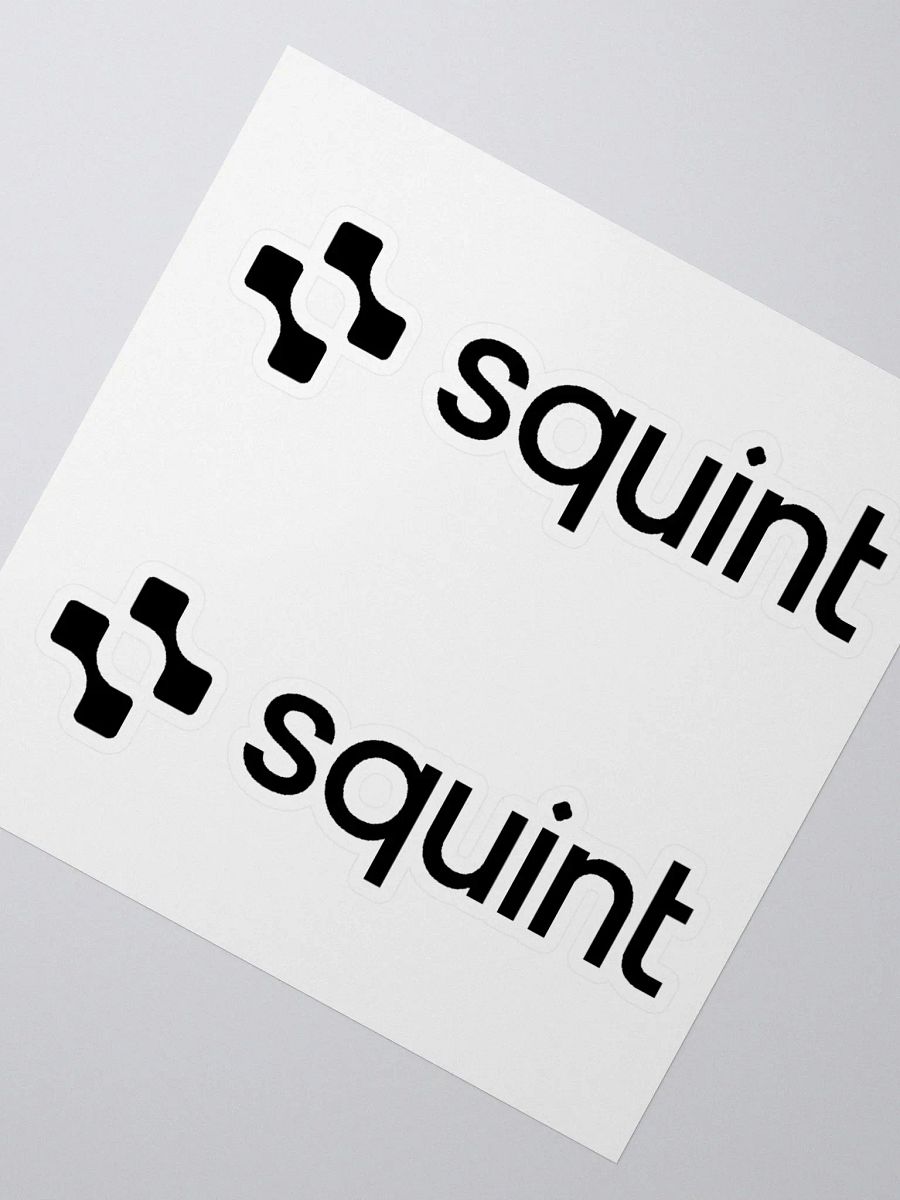 Squint Sticker product image (2)