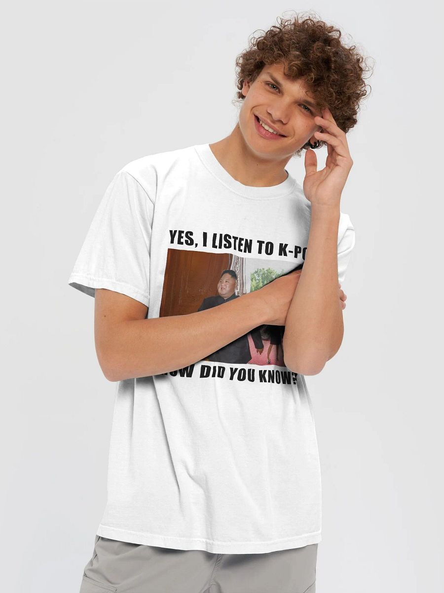 Yes, I listen to k-pop t-shirt product image (69)