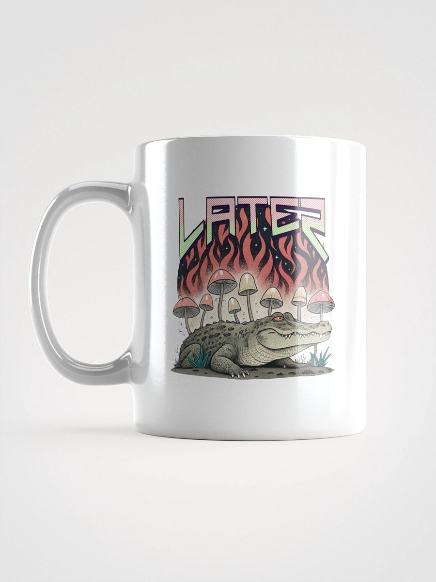 Later Alligator Mushroom White Glossy Mug product image (12)