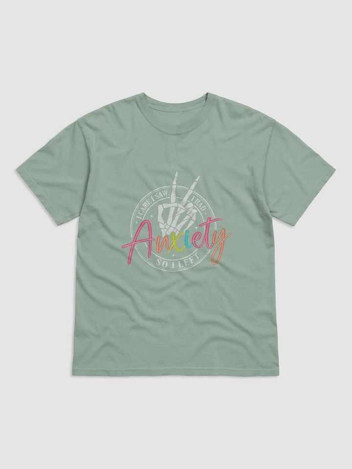 Vibrant Anxiety Typography Tee product image (4)
