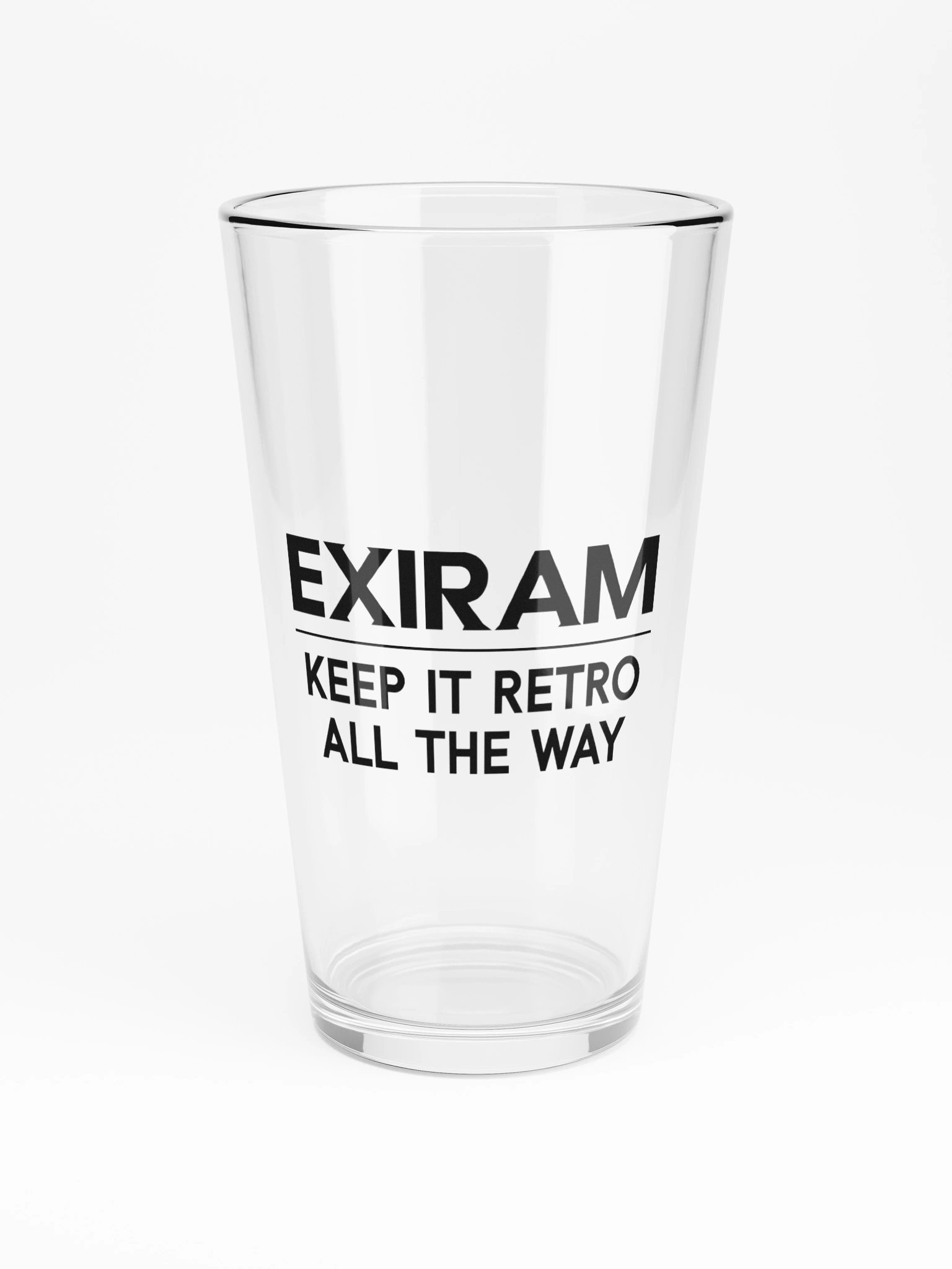 Exiram Shaker Pint Glass product image (3)