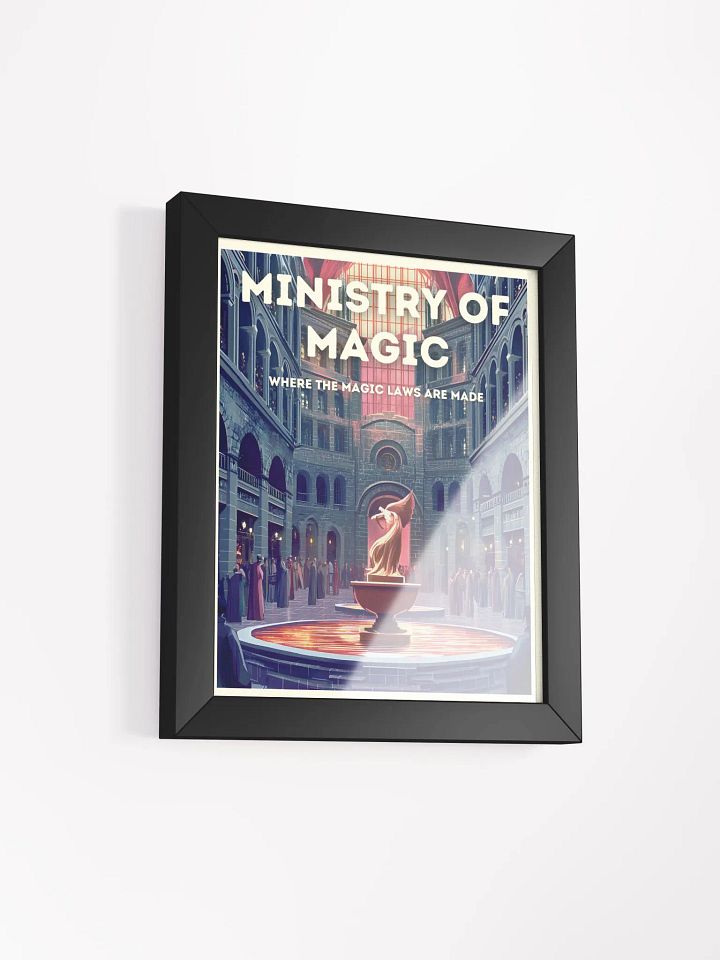 Ministry of Magic Vintage Travel Poster product image (2)