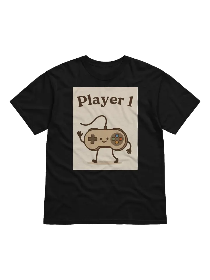 Player 1 Game Controller T-Shirt product image (1)