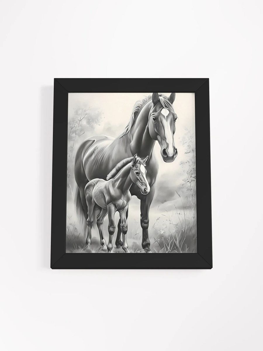 Majestic Mare & Foal Framed Poster product image (2)