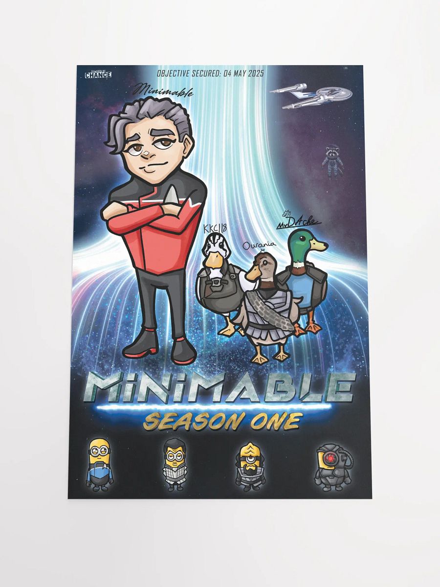 Minimable Season One Poster 12" x 18" product image (1)