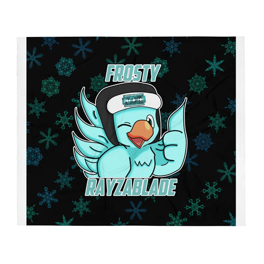 FrostyRayzaBird Throw Blanket product image (2)