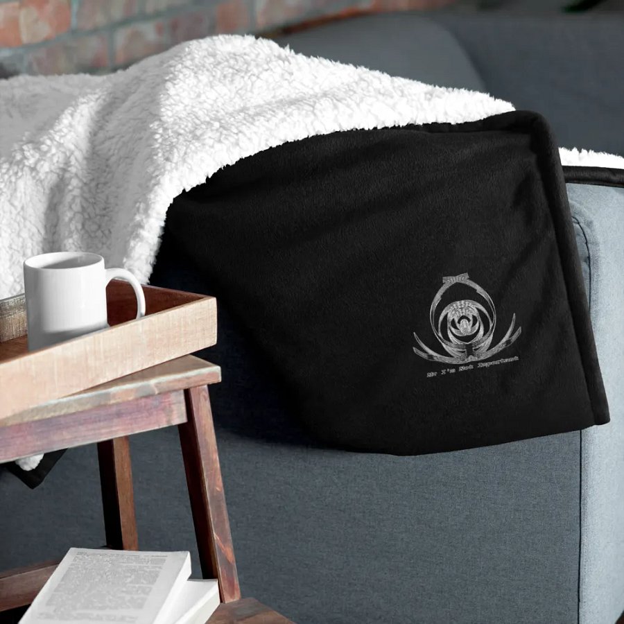 Premium Sherpa Blanket - Embroidered - Mr. I'm Not Important product image (10)
