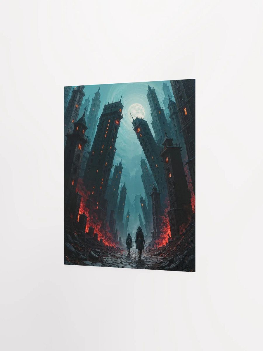 Moonlit Gothic Dystopia Poster product image (29)