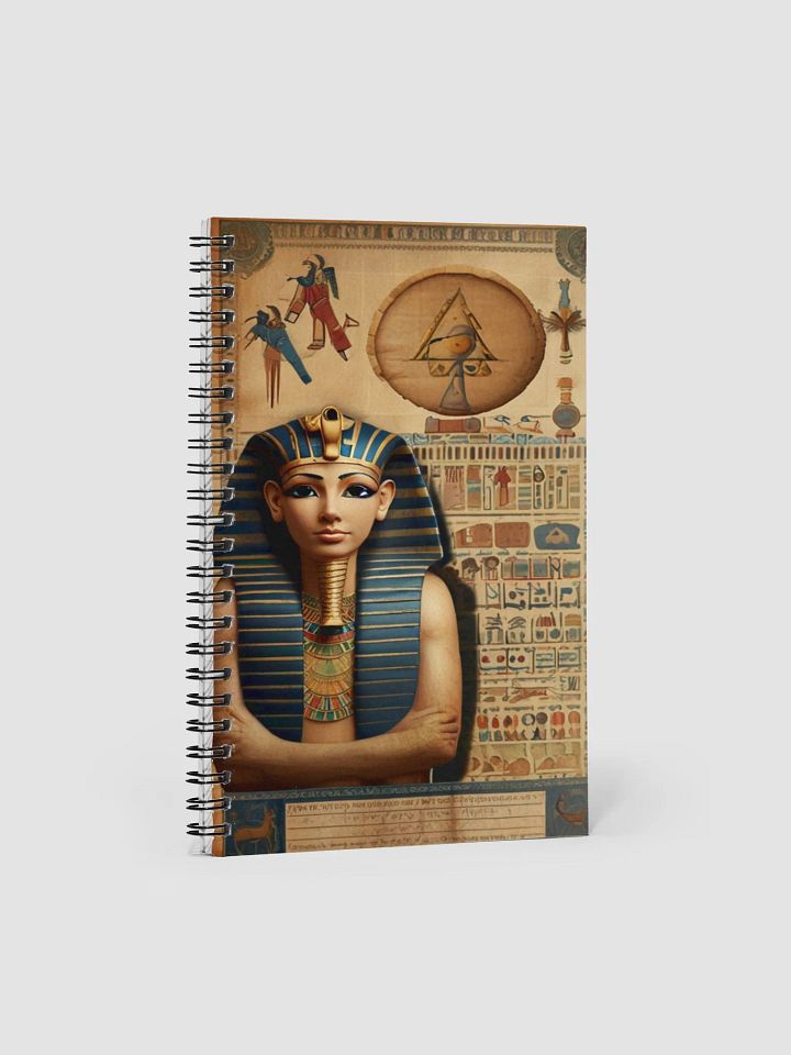 Egyptian Sarcophagus Spiral Notebook product image (1)