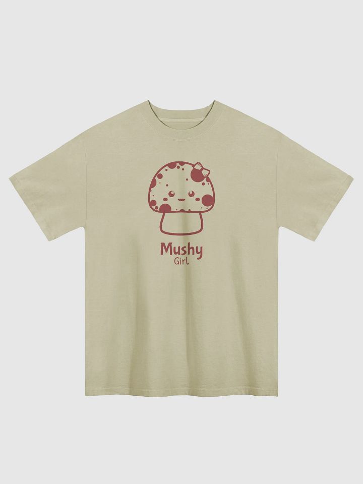 Mushy Girl Design Oversized T-Shirt by AS Colour 5082 | Premium Faded Tee for Casual Style product image (1)