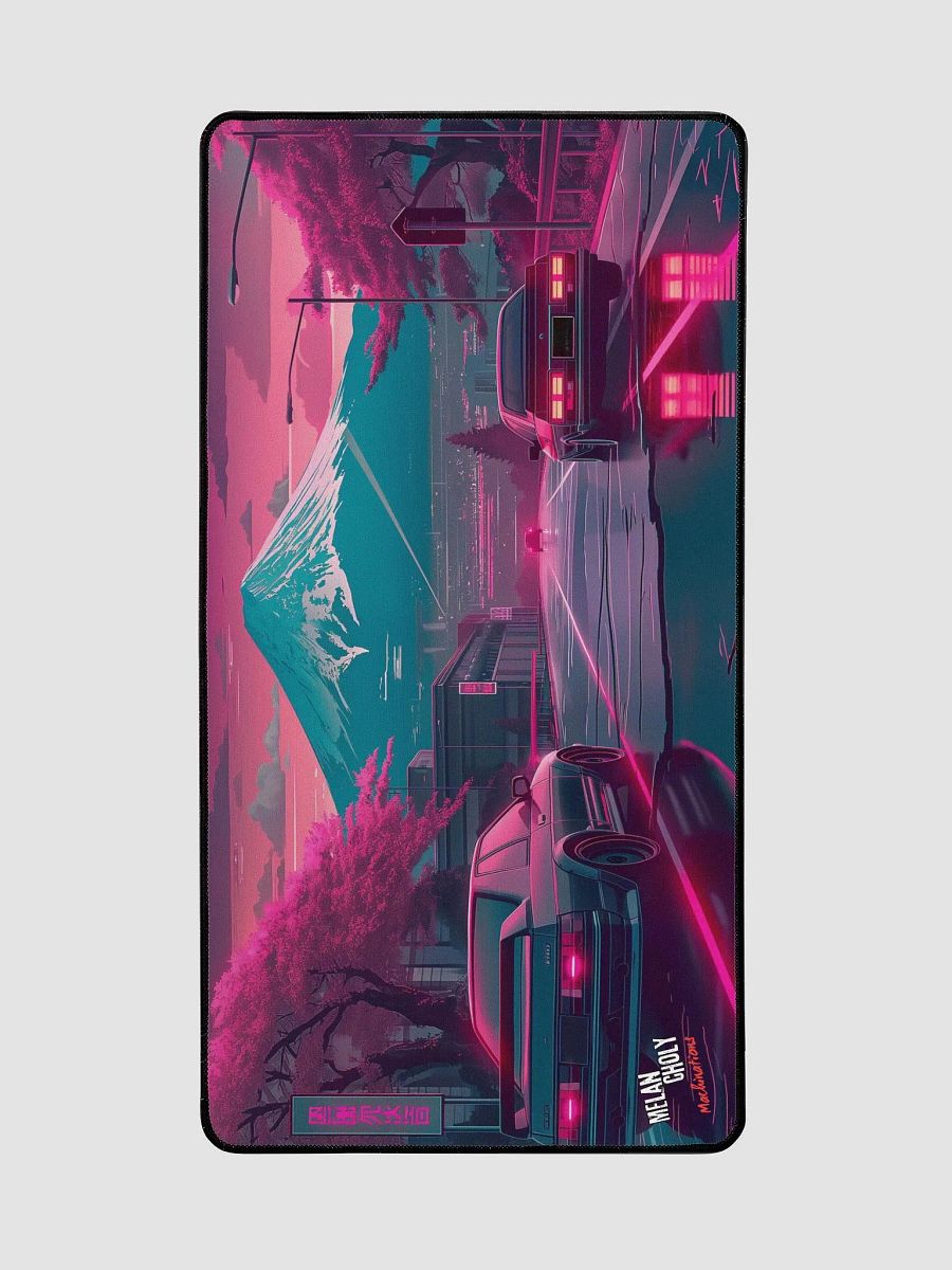 Neon Fuji Desk Mat product image (3)