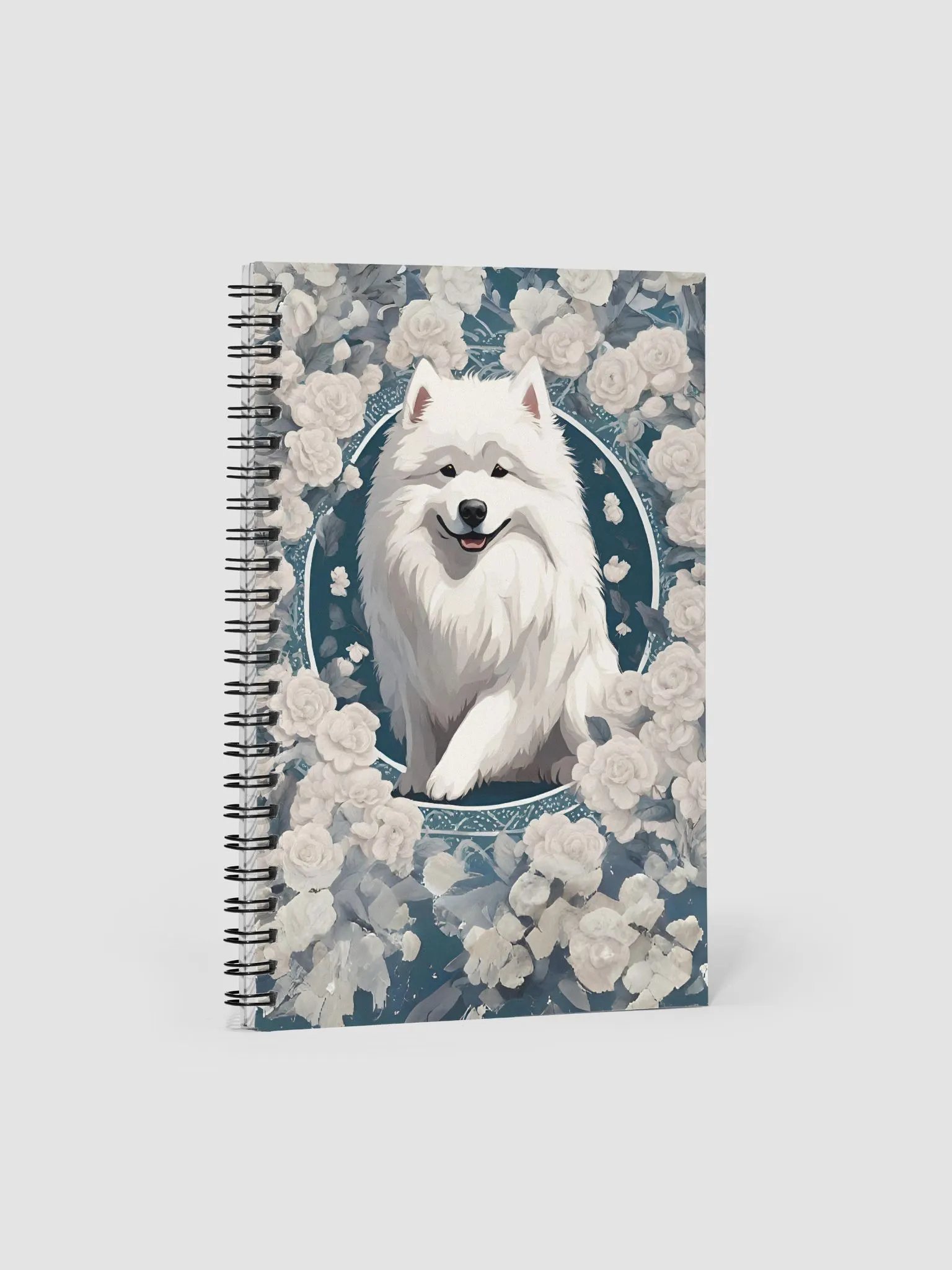 Vintage Samoyed Spiral Notebook product image (2)