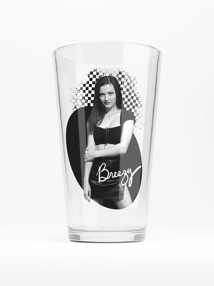 Breezy B&W Pint-Glass! product image (1)