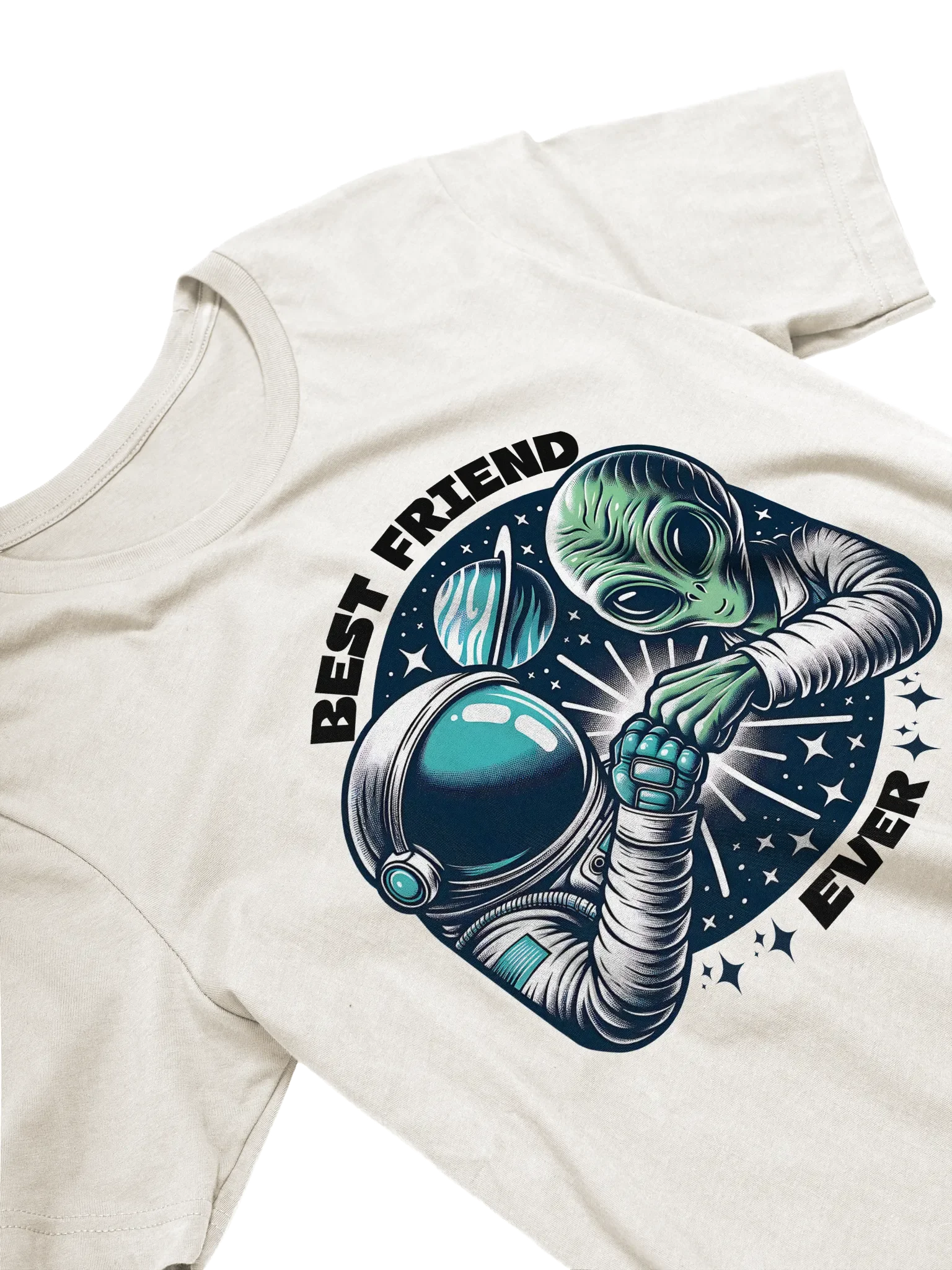 Vintage Best Friend Ever Signature Unisex T-Shirt product image (2)