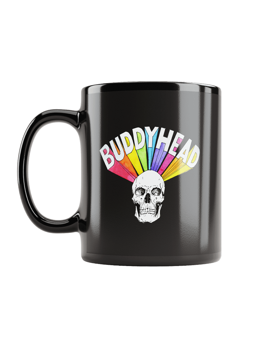 Backwards Gun / Rainbow Skull mug product image (11)
