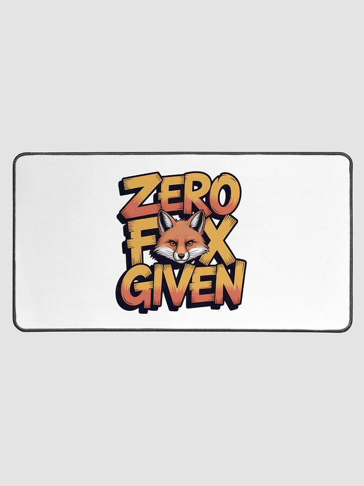 Sly Fox Desk Mat product image (1)