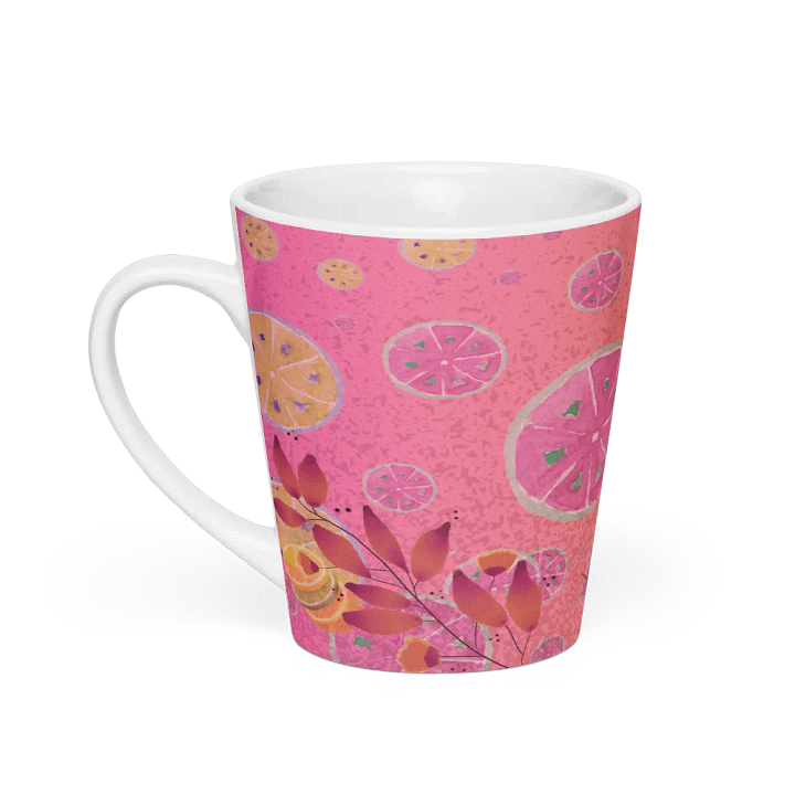 Citrus Delight Latte Mug mothersday gift for moms daughter wife friend product image (1)