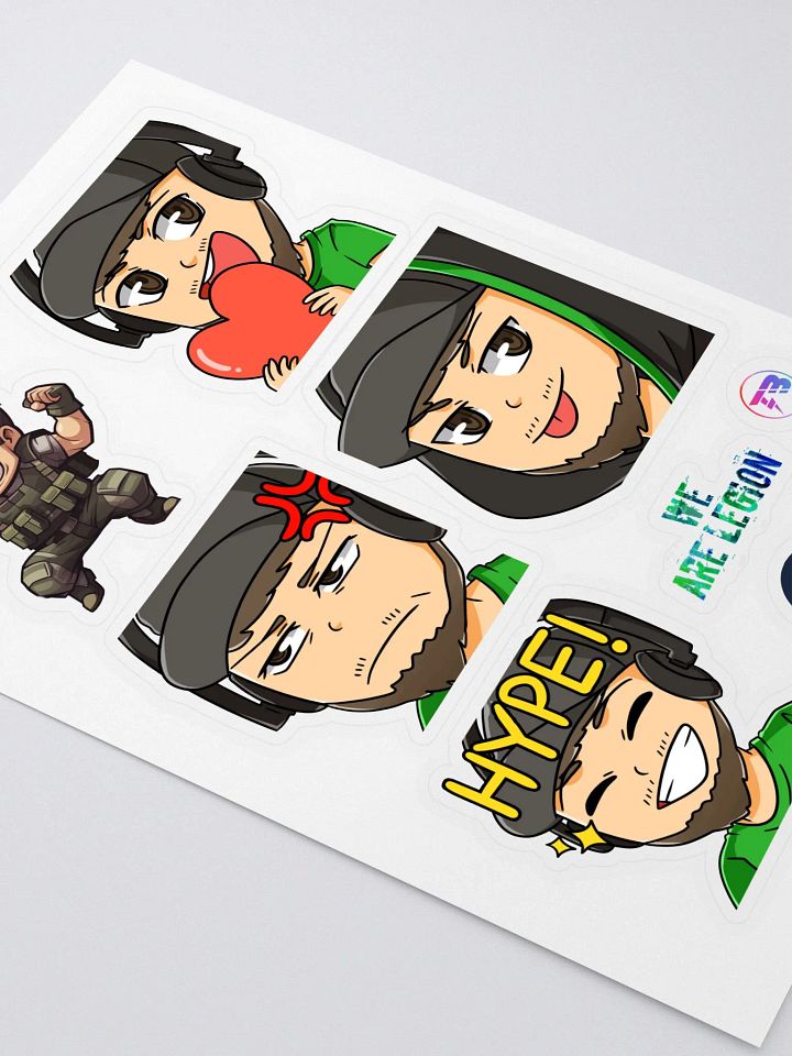 Assorted Legion Sticker Sheet #2 - Legion Series product image (2)