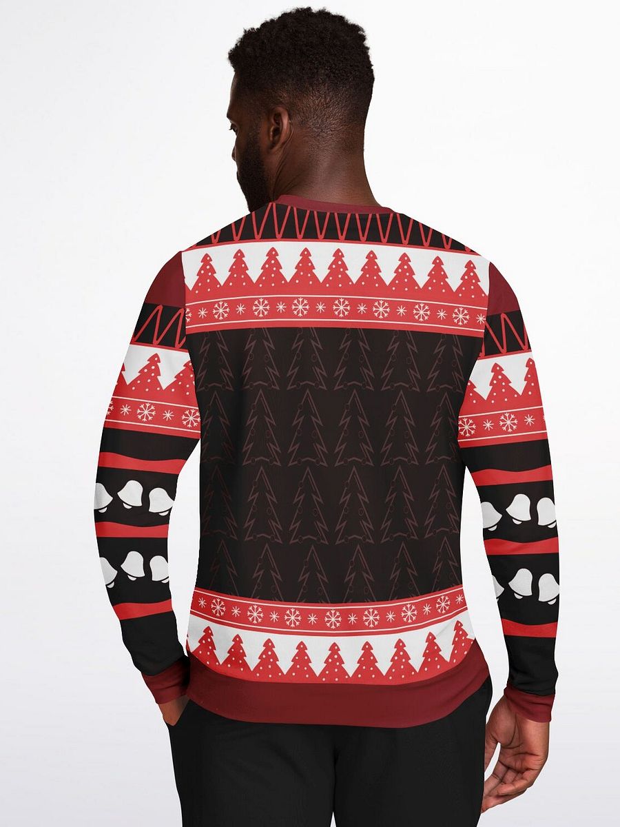 Bottoms Up Santa Christmas Sweatshirt | Funny Stuck Santa Holiday Sweater | Ugly Christmas Party Winter Outfit product image (4)