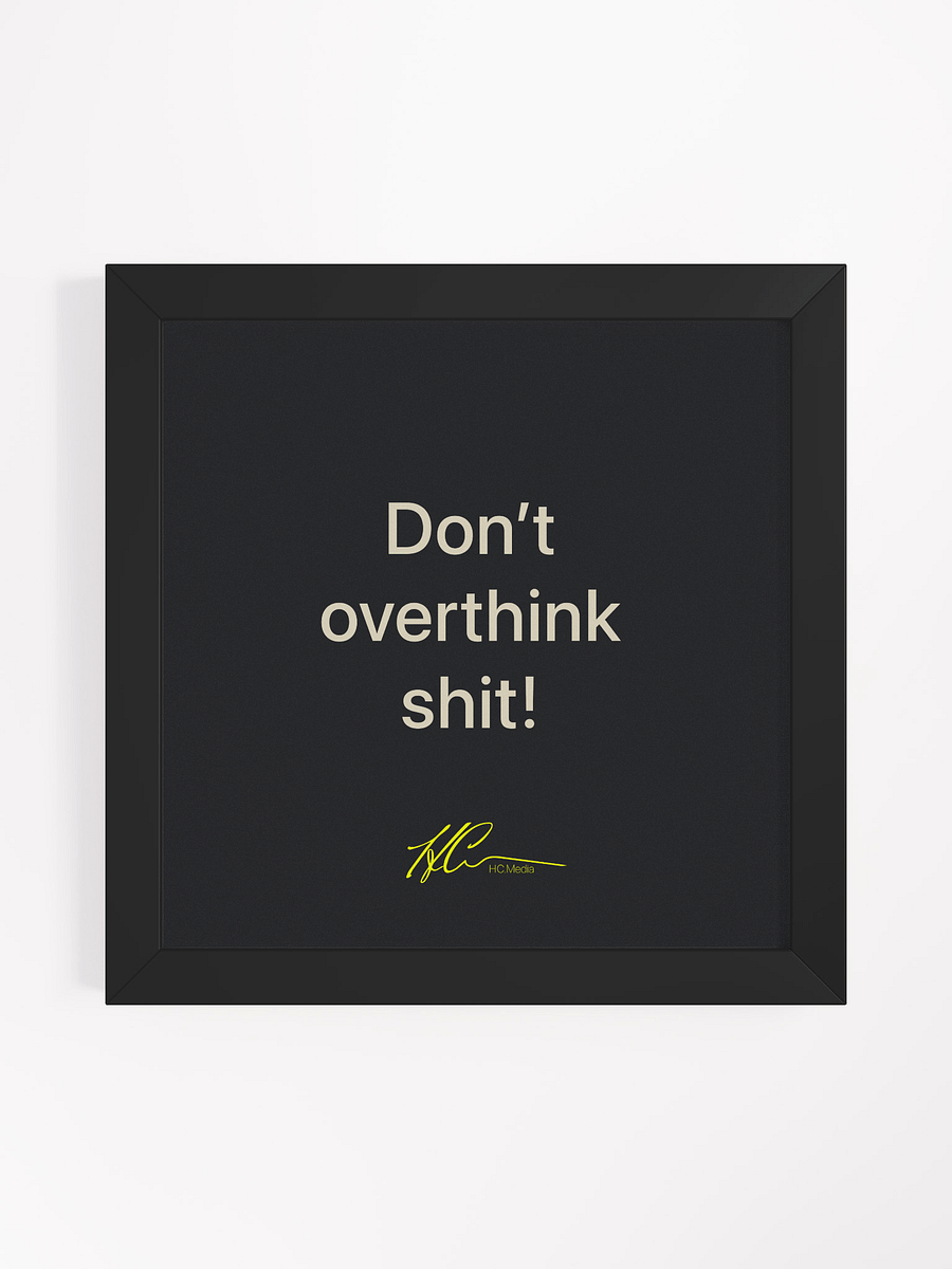 First Principles P1 - Framed Poster product image (1)