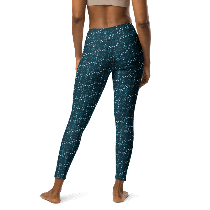 Facet Fantastic Geometric Print Yoga Leggings product image (2)
