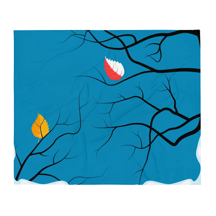Winter Forest Throw Blanket product image (1)