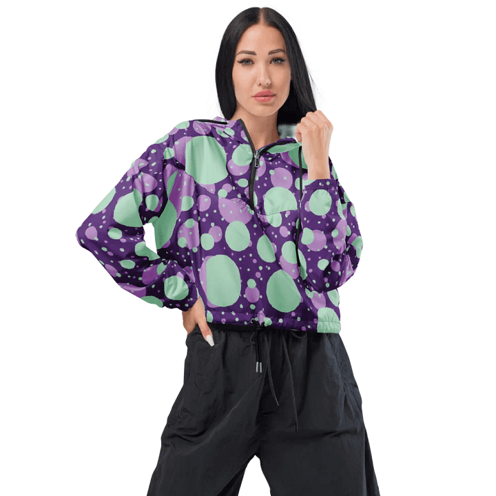 Chromatic Circles Women's Windbreaker product image (1)