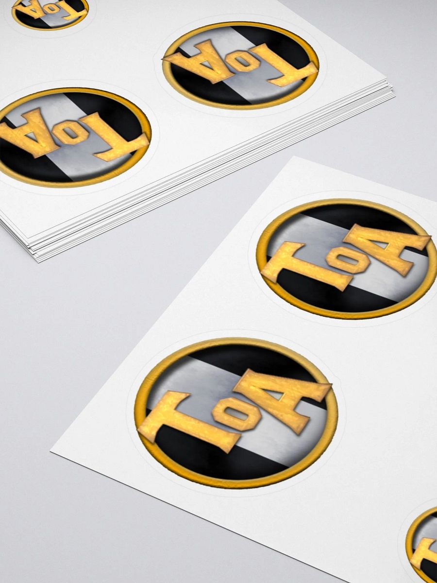 Tournament of Ages - Small Logo - Sticker Sheet product image (4)