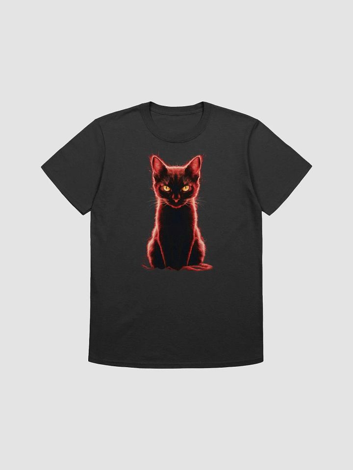 Supernatural Gaze Black Cat T-Shirt product image (1)
