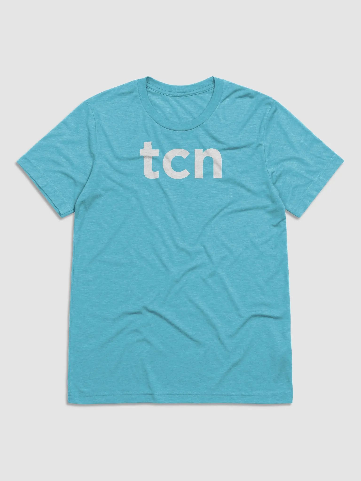 WHITE LOGO TRIBLEND T-SHIRT product image (1)
