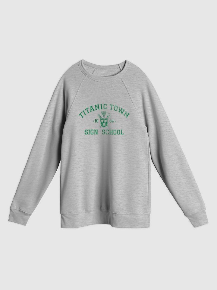 Raglan Sweatshirt - Campus - Green Lettering product image (1)
