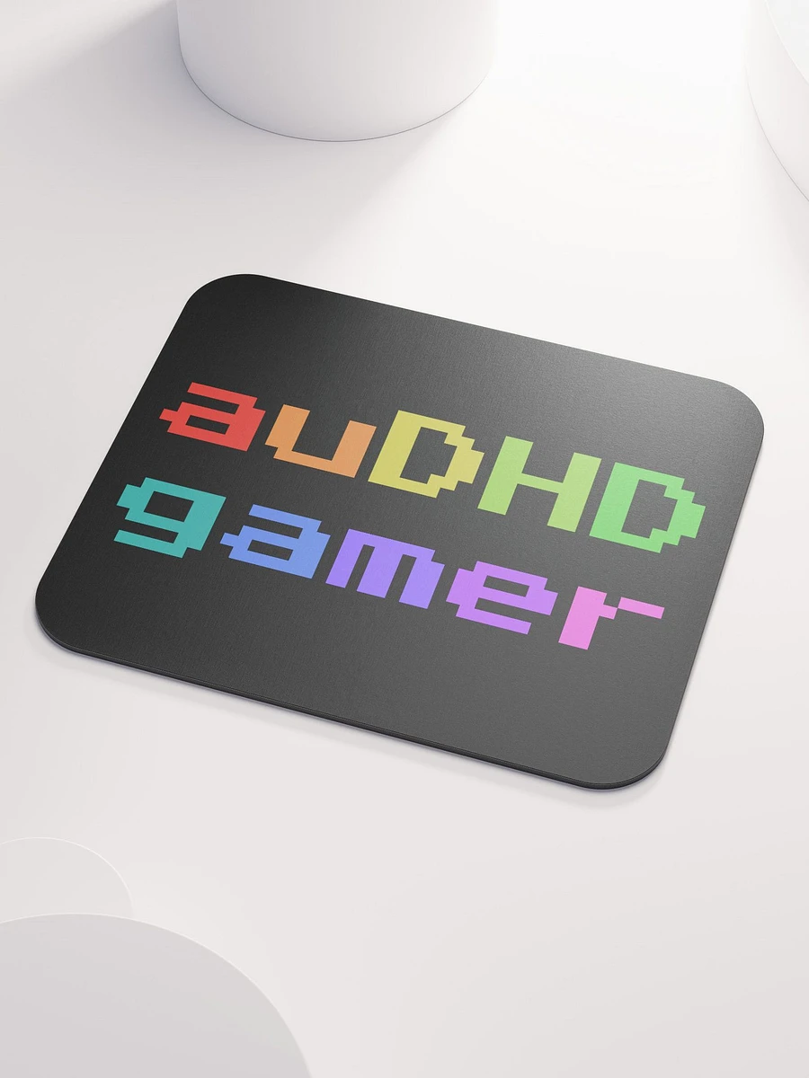 Rainbow AuDHD Gamer Mousepad product image (3)