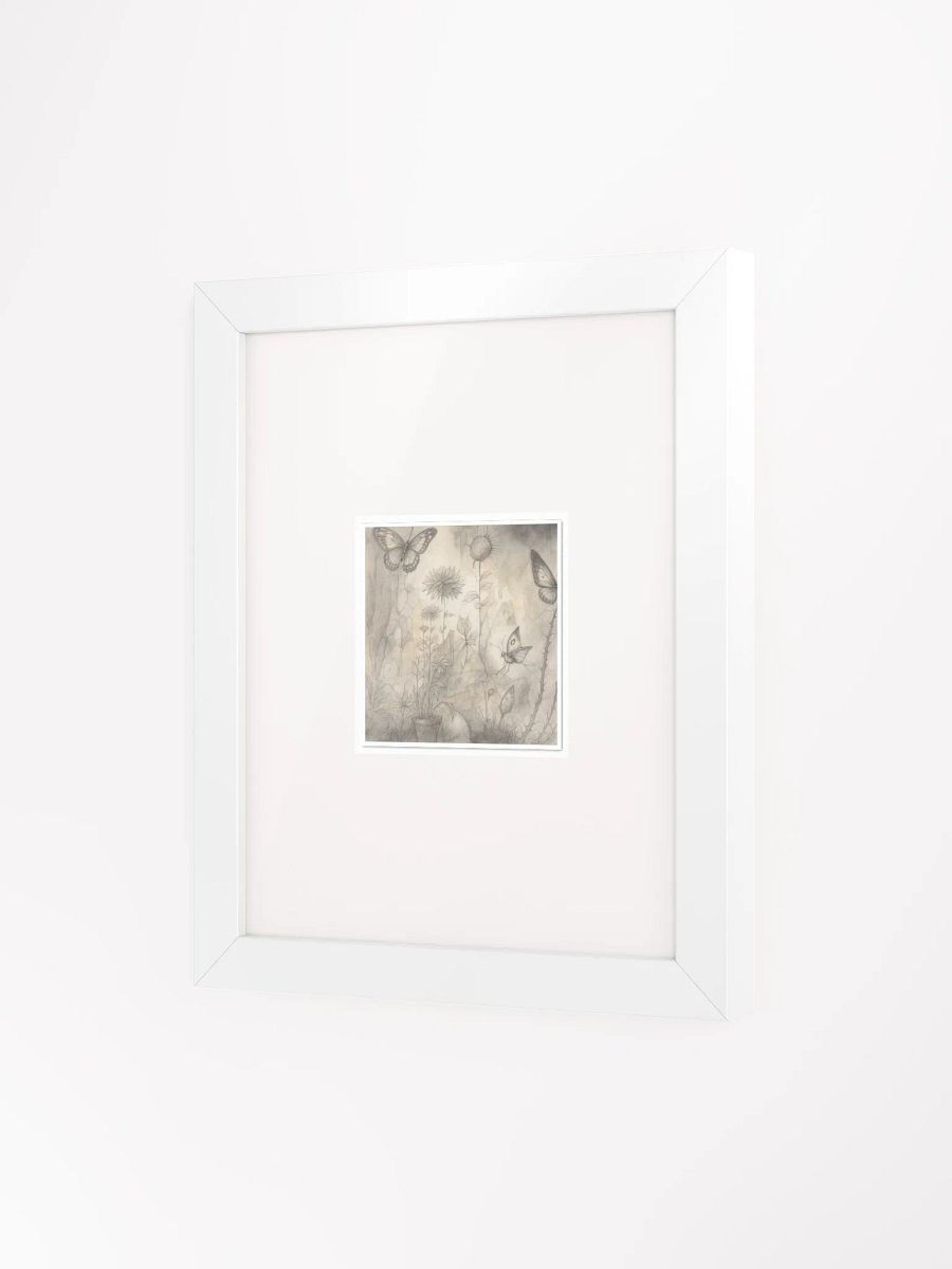 The Secret Garden Sketchbook Artprint Framed product image (3)