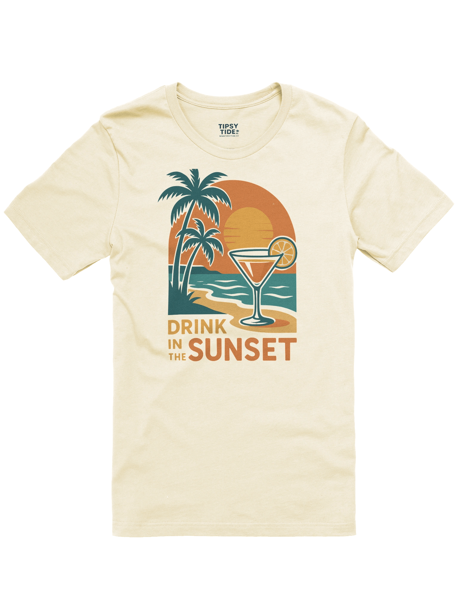 Sunset Sip Unisex Tee product image (1)