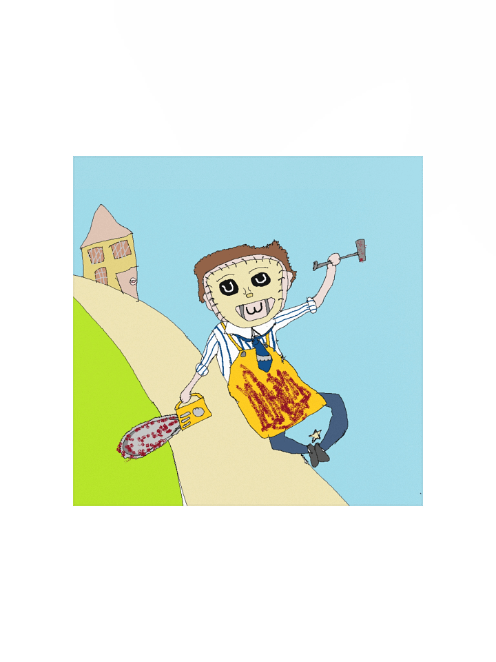 Gleeful Killer - Original MSpaint Artwork product image (1)