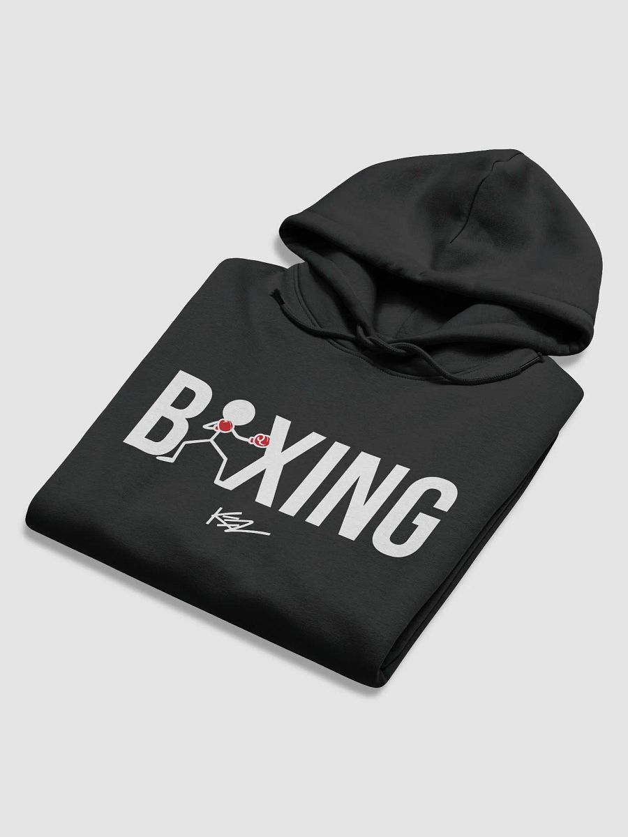 BOXING STICKMAN HOODIE - BLACK product image (5)