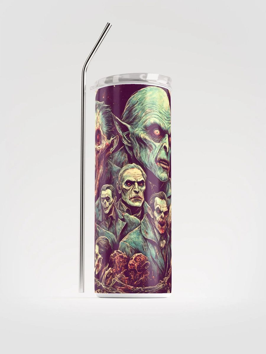 The Monsters in the Night Stainless Steel Tumbler product image (1)
