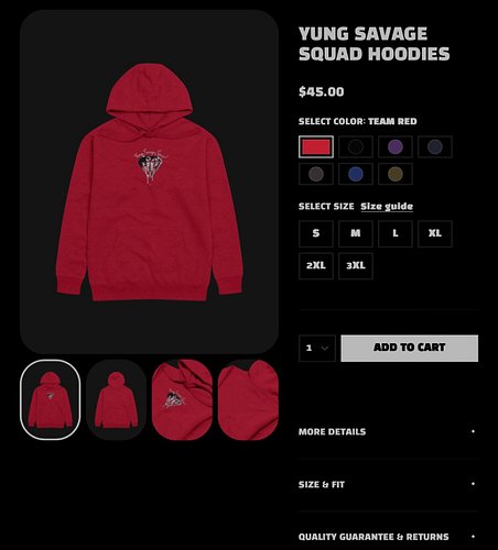 @yssdasquad.co  #HOODIES #OUTNOW