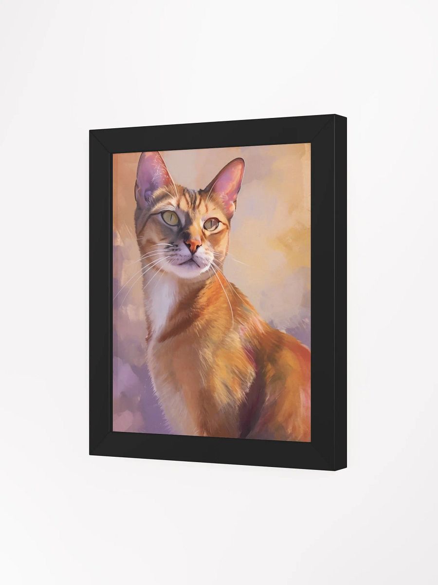 Whiskered Wonder Framed Art Print product image (5)