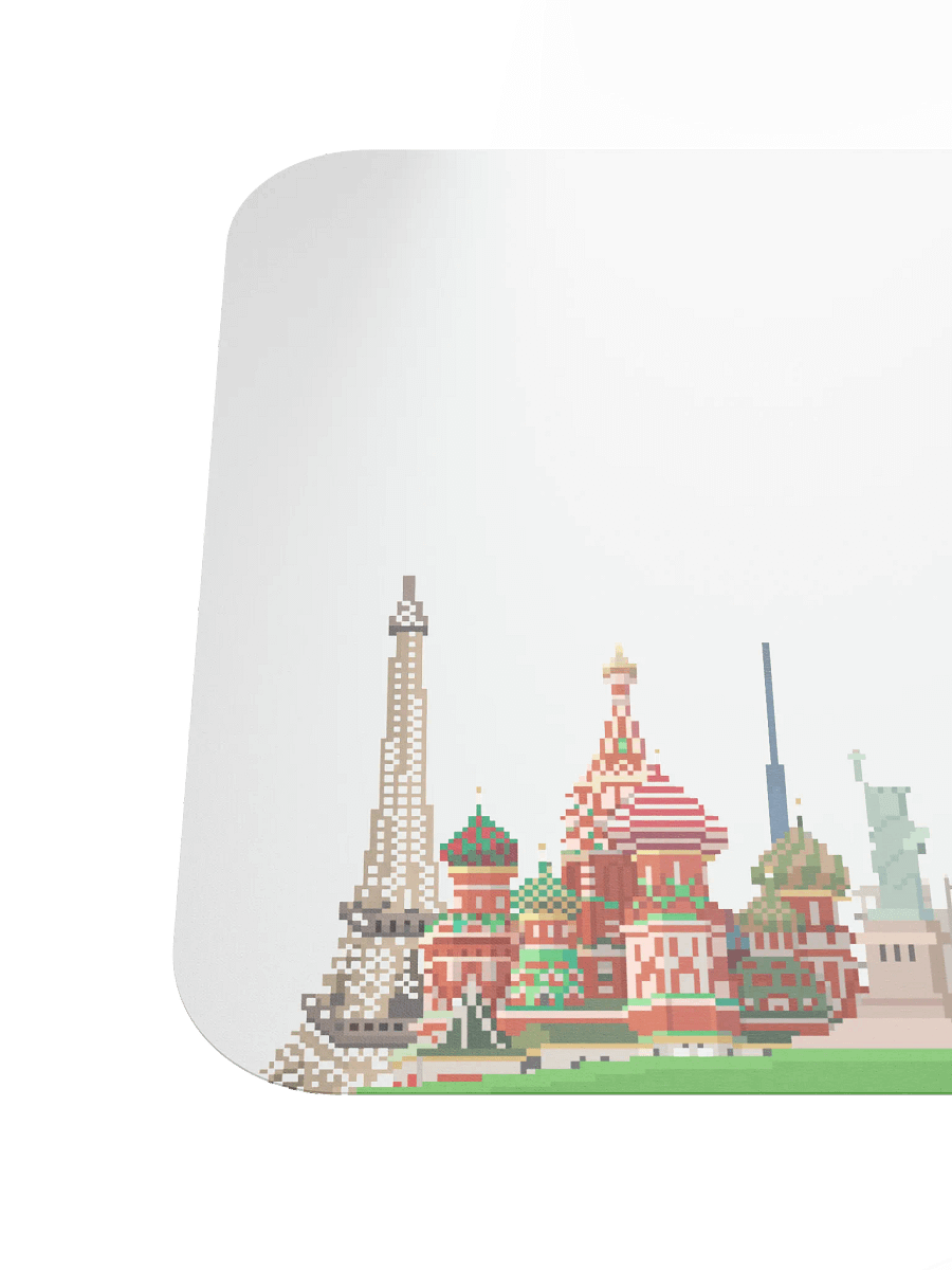 Pixelated Wonders Mouse Pad (light) product image (6)