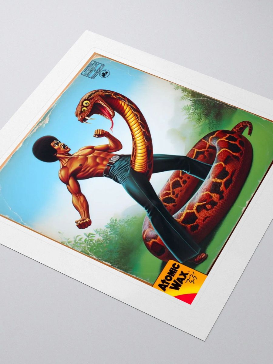 Kung Fu D*ck The Sticker product image (7)