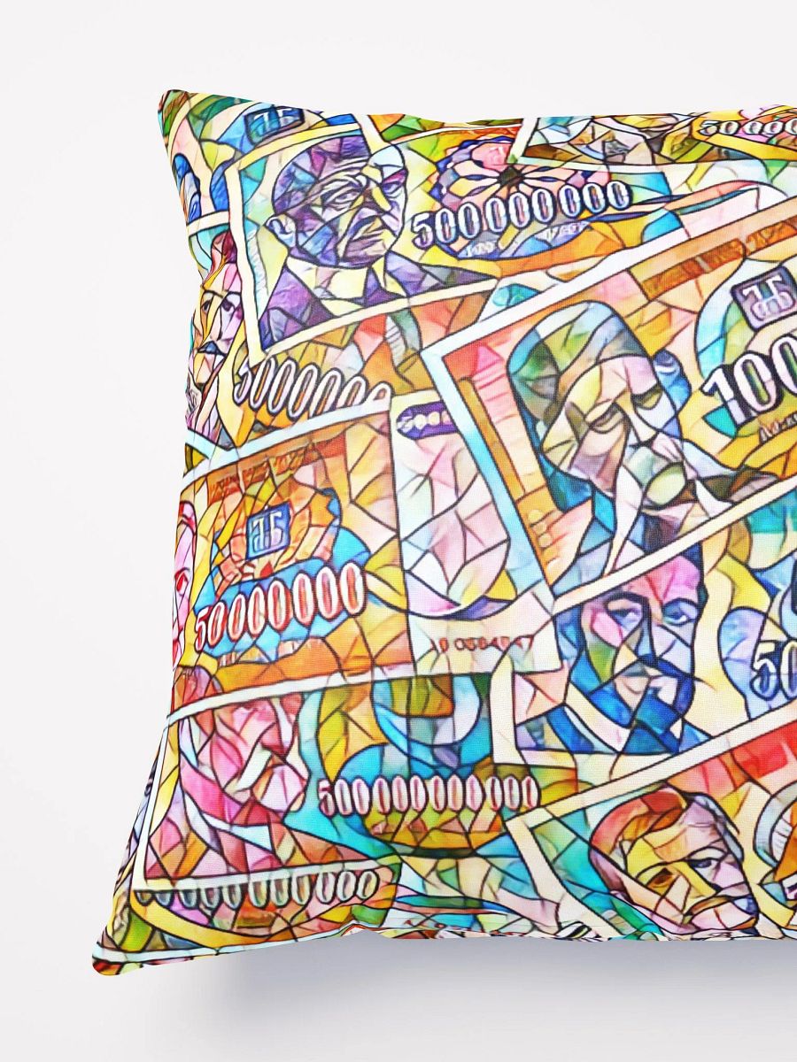 Jugoslovenski inflatorni dinar 1993 (Kolaž/mozaik) All-Over Print Basic Pillow product image (3)