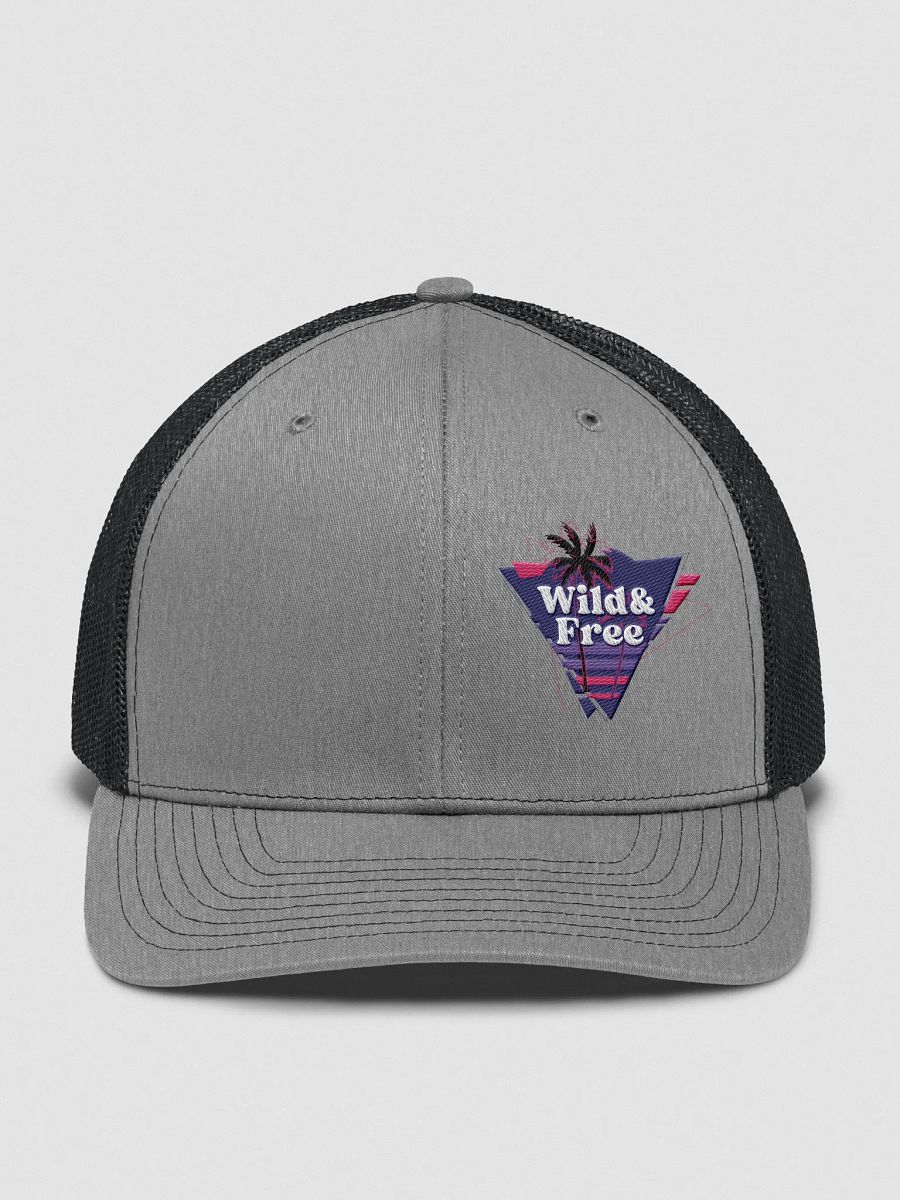 Wild & Free Embroidered Trucker Hat product image (16)